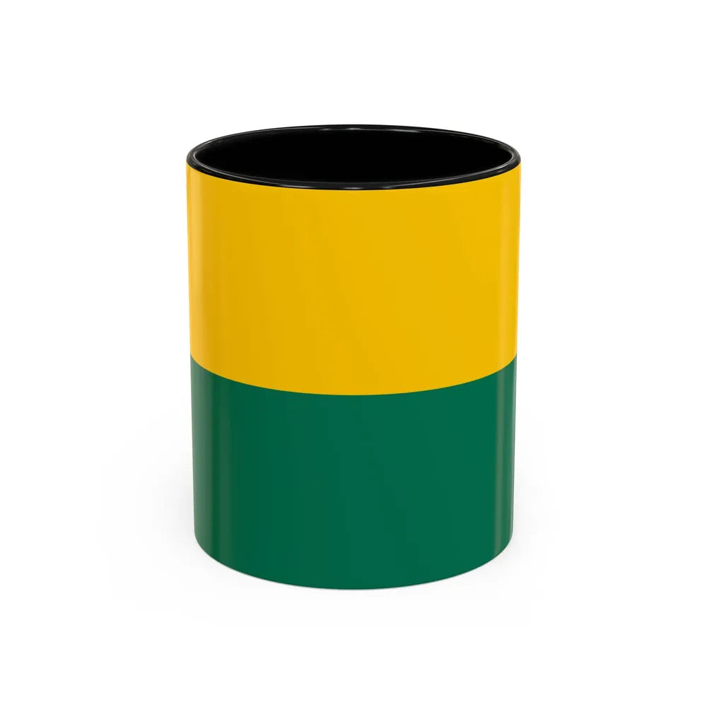 Flag of The Hague the capital of the province of South Holland Netherlands - Accent Coffee Mug 11oz Black - Go Mug Yourself