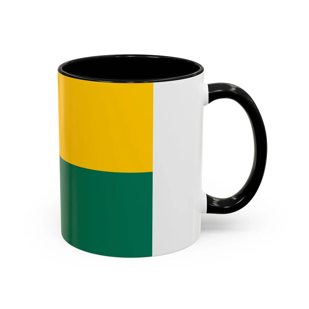 Flag of The Hague the capital of the province of South Holland Netherlands - Accent Coffee Mug - Go Mug Yourself