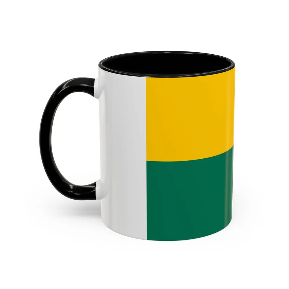 Flag of The Hague the capital of the province of South Holland Netherlands - Accent Coffee Mug - Go Mug Yourself