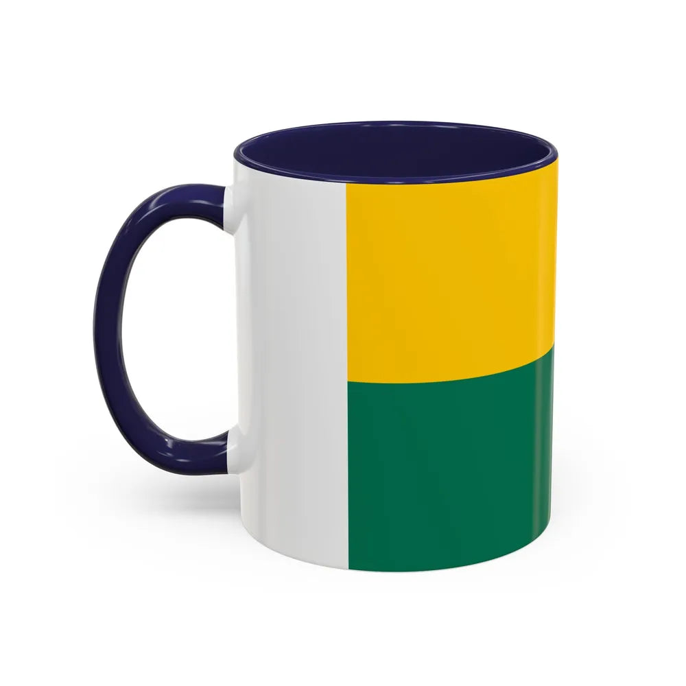 Flag of The Hague the capital of the province of South Holland Netherlands - Accent Coffee Mug - Go Mug Yourself
