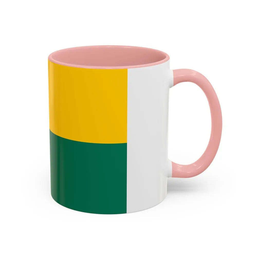 Flag of The Hague the capital of the province of South Holland Netherlands - Accent Coffee Mug - Go Mug Yourself