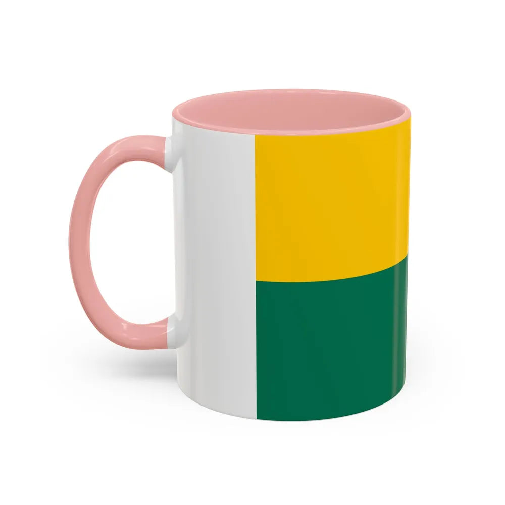 Flag of The Hague the capital of the province of South Holland Netherlands - Accent Coffee Mug - Go Mug Yourself