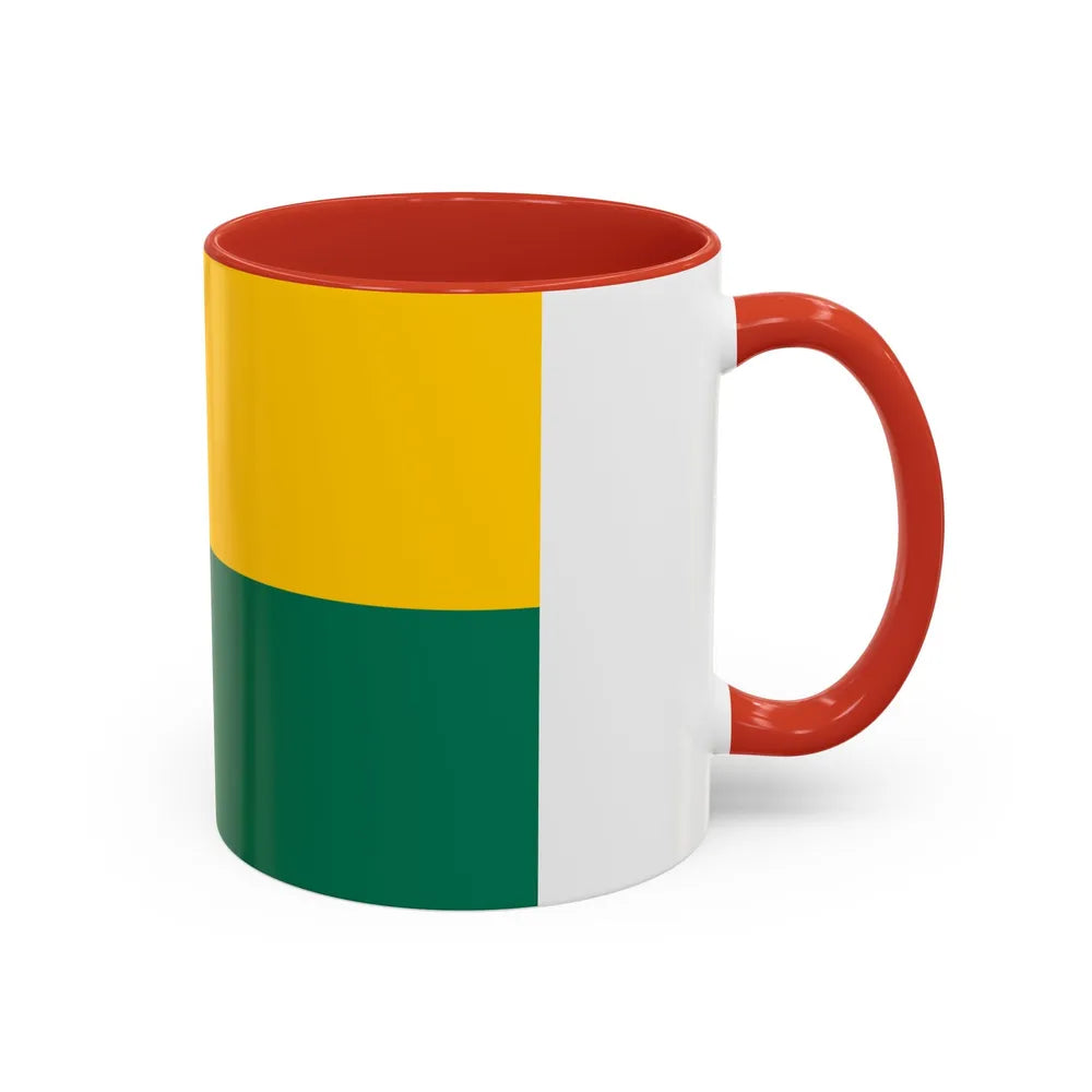 Flag of The Hague the capital of the province of South Holland Netherlands - Accent Coffee Mug - Go Mug Yourself