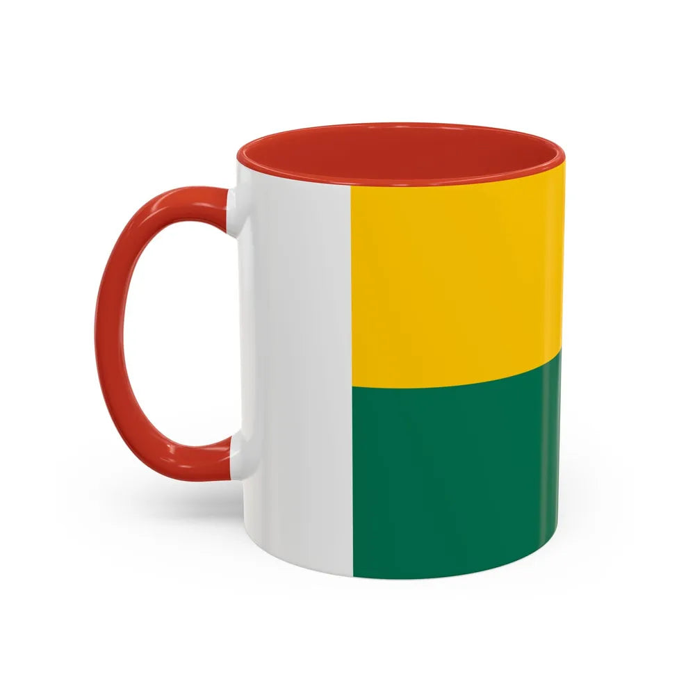Flag of The Hague the capital of the province of South Holland Netherlands - Accent Coffee Mug - Go Mug Yourself