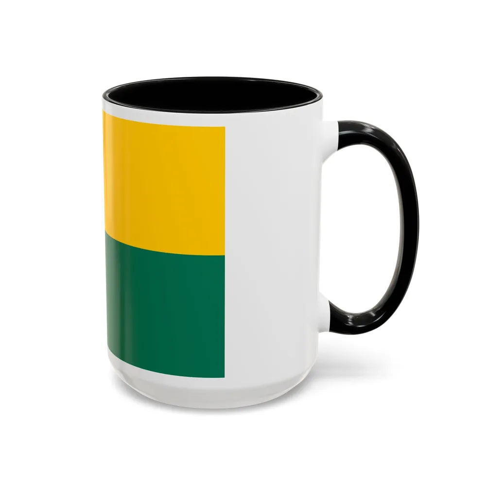 Flag of The Hague the capital of the province of South Holland Netherlands - Accent Coffee Mug - Go Mug Yourself
