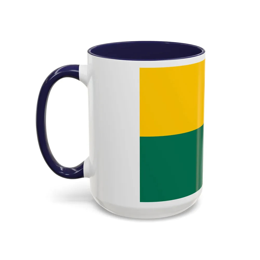 Flag of The Hague the capital of the province of South Holland Netherlands - Accent Coffee Mug - Go Mug Yourself