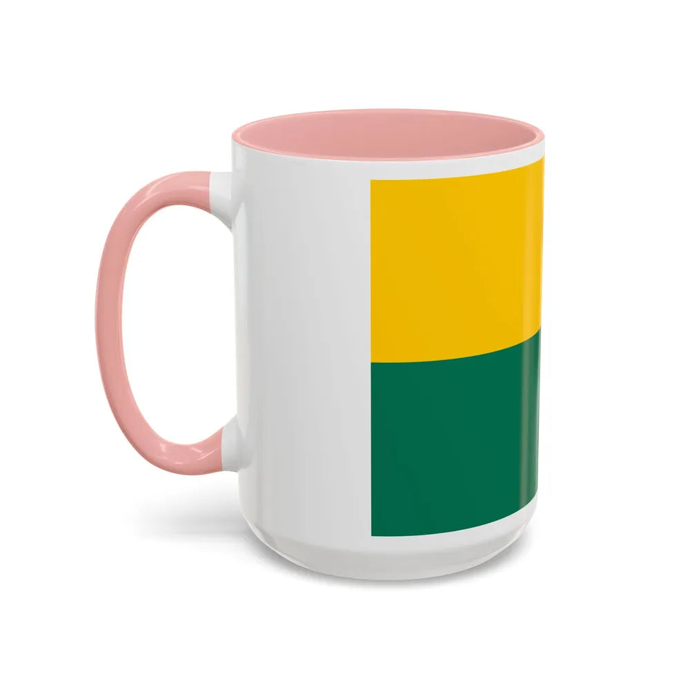 Flag of The Hague the capital of the province of South Holland Netherlands - Accent Coffee Mug - Go Mug Yourself