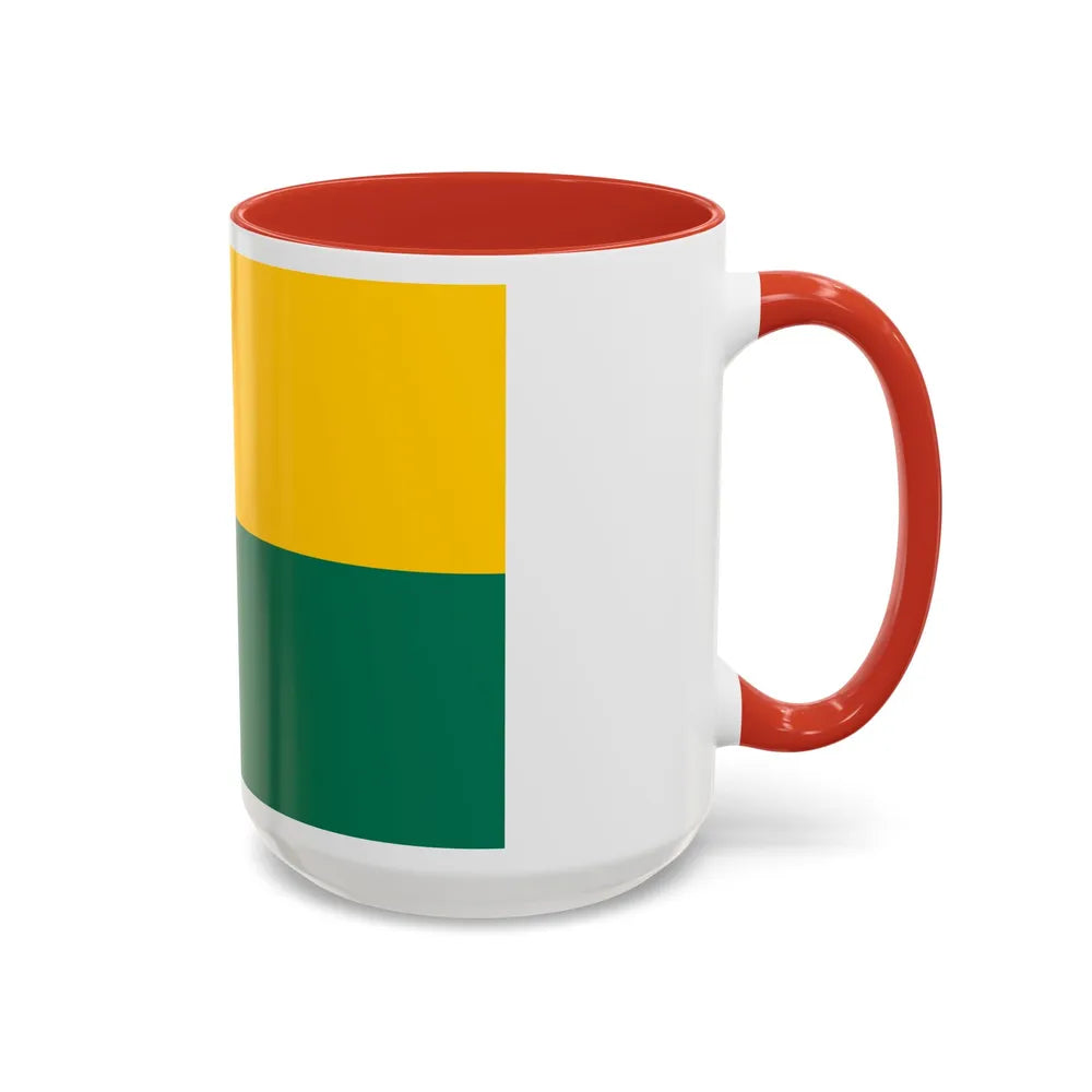 Flag of The Hague the capital of the province of South Holland Netherlands - Accent Coffee Mug - Go Mug Yourself