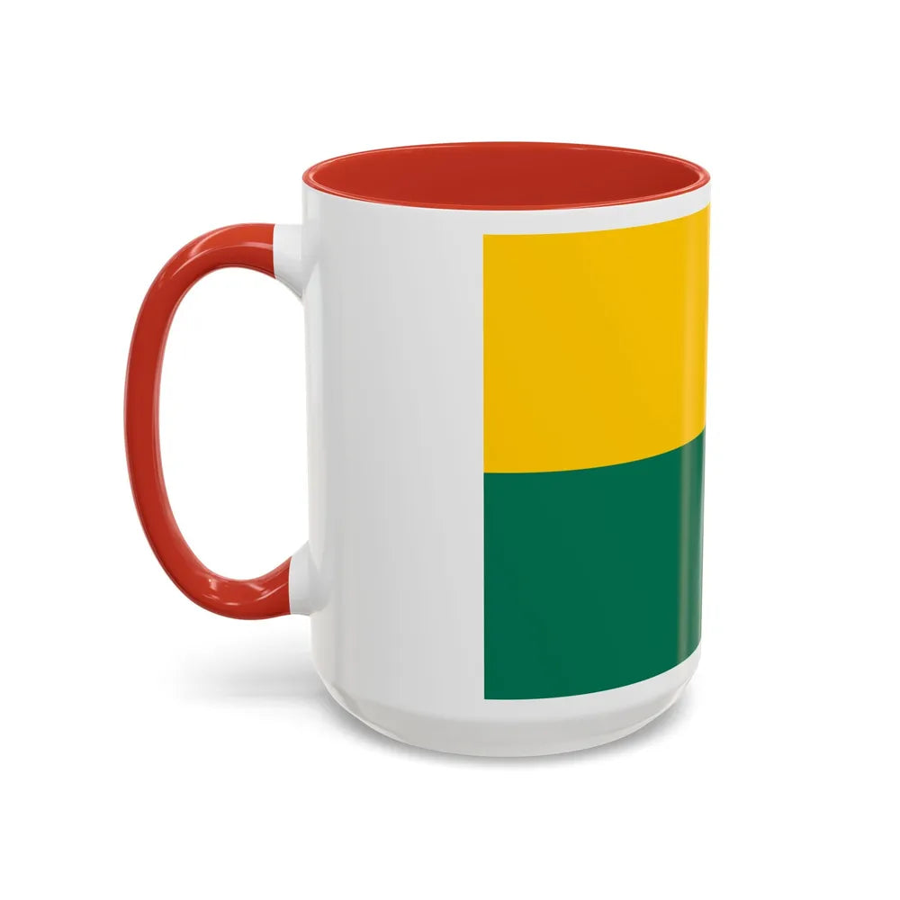 Flag of The Hague the capital of the province of South Holland Netherlands - Accent Coffee Mug - Go Mug Yourself