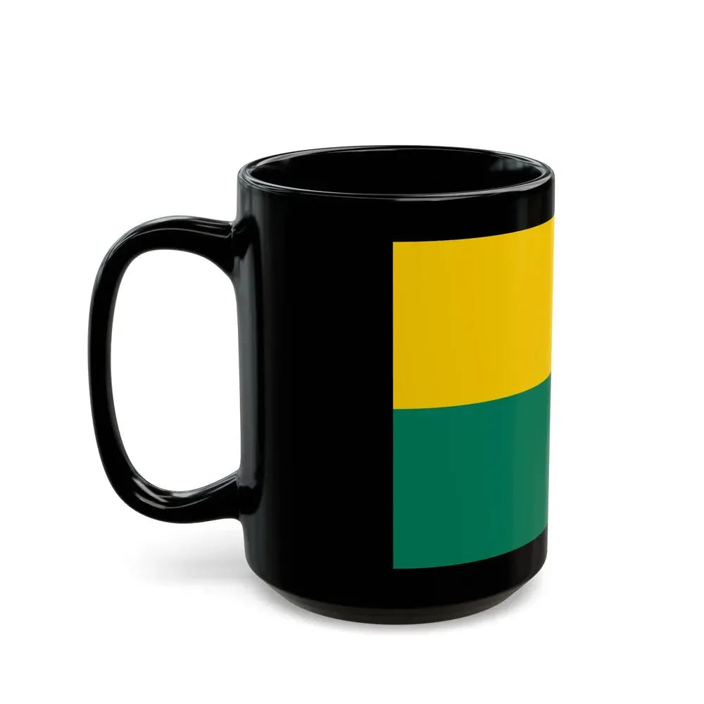 Flag of The Hague the capital of the province of South Holland Netherlands - Black Coffee Mug - Go Mug Yourself