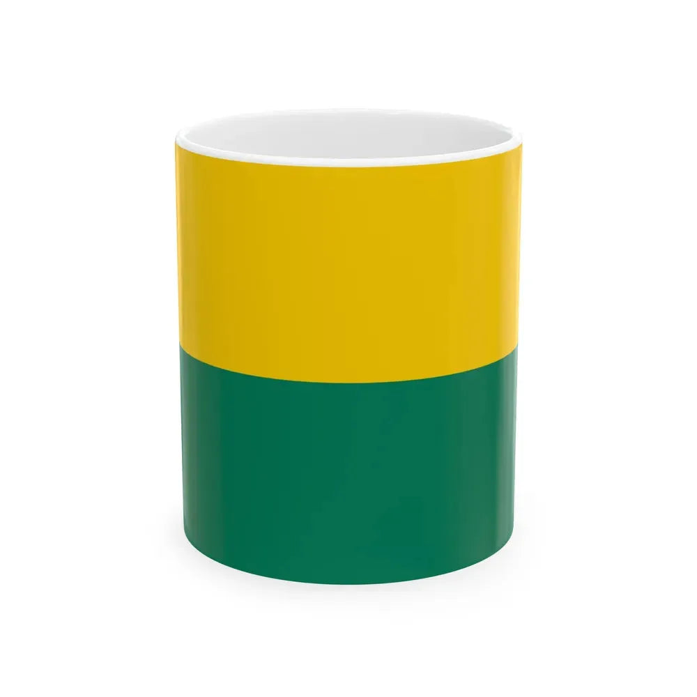 Flag of The Hague the capital of the province of South Holland Netherlands - White Coffee Mug 11oz - Go Mug Yourself