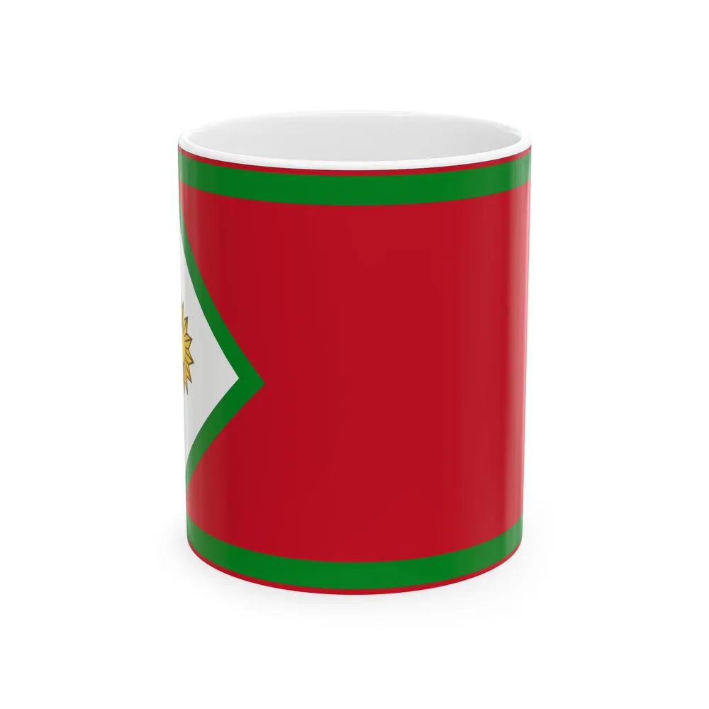 Flag of the Hawar Islands (Bahrain) White Coffee Mug 11oz - Go Mug Yourself