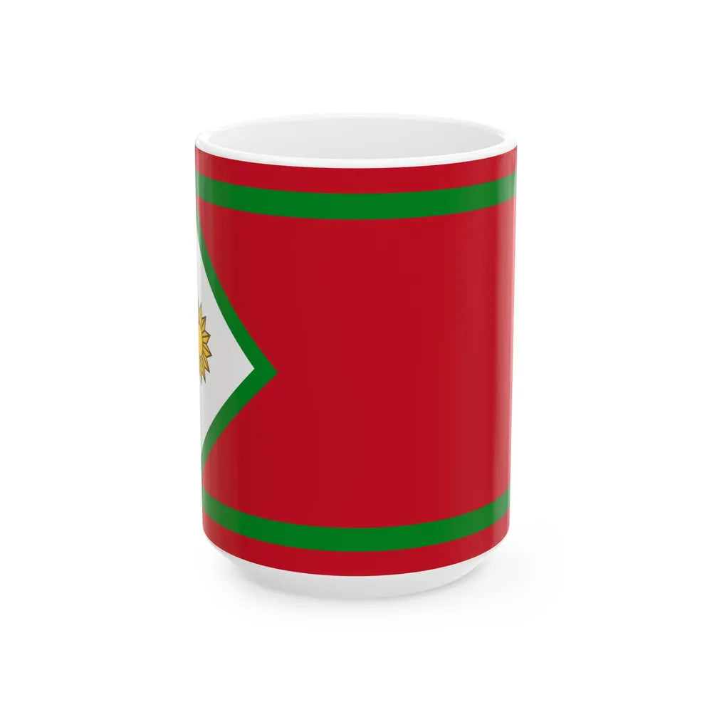 Flag of the Hawar Islands (Bahrain) White Coffee Mug 15oz - Go Mug Yourself