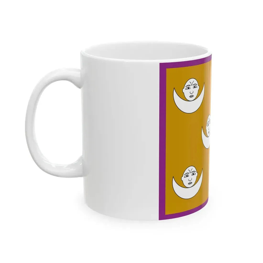Flag of the H.H. Maharaja of Nepal 1928 (Nepal) White Coffee Mug - Go Mug Yourself