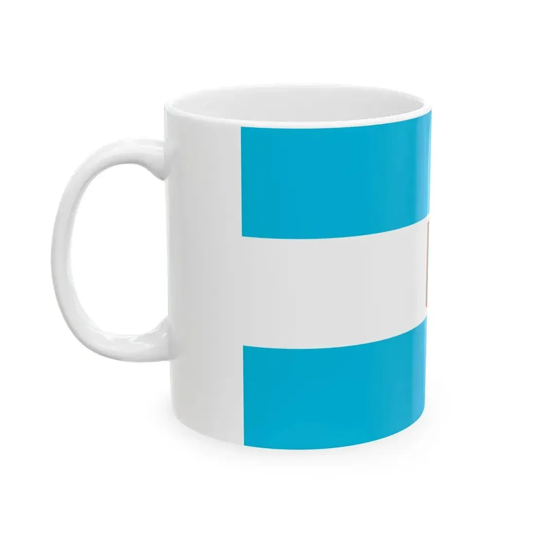 Flag of the Honduran Army (Honduras) White Coffee Mug - Go Mug Yourself