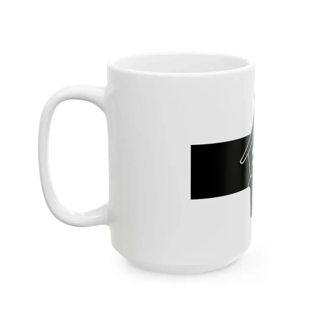 Flag of the Hoshina Matsudaira Lords of Aizu in Mutsu Province C (Japan) White Coffee Mug - Go Mug Yourself