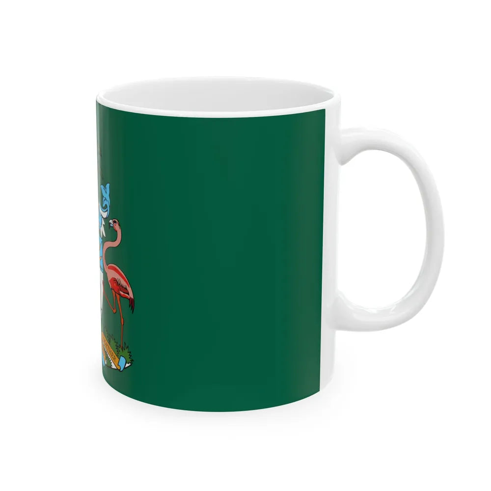 Flag of the House of Assembly of the Bahamas (Bahamas) White Coffee Mug - Go Mug Yourself