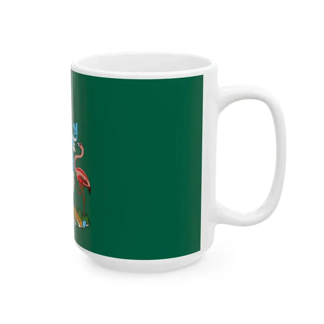Flag of the House of Assembly of the Bahamas (Bahamas) White Coffee Mug - Go Mug Yourself
