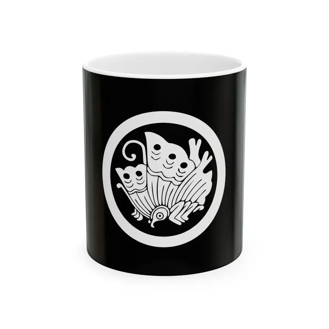 Flag of the Ikeda Lords of Tottori in Inaba Province B (Japan) White Coffee Mug 11oz - Go Mug Yourself