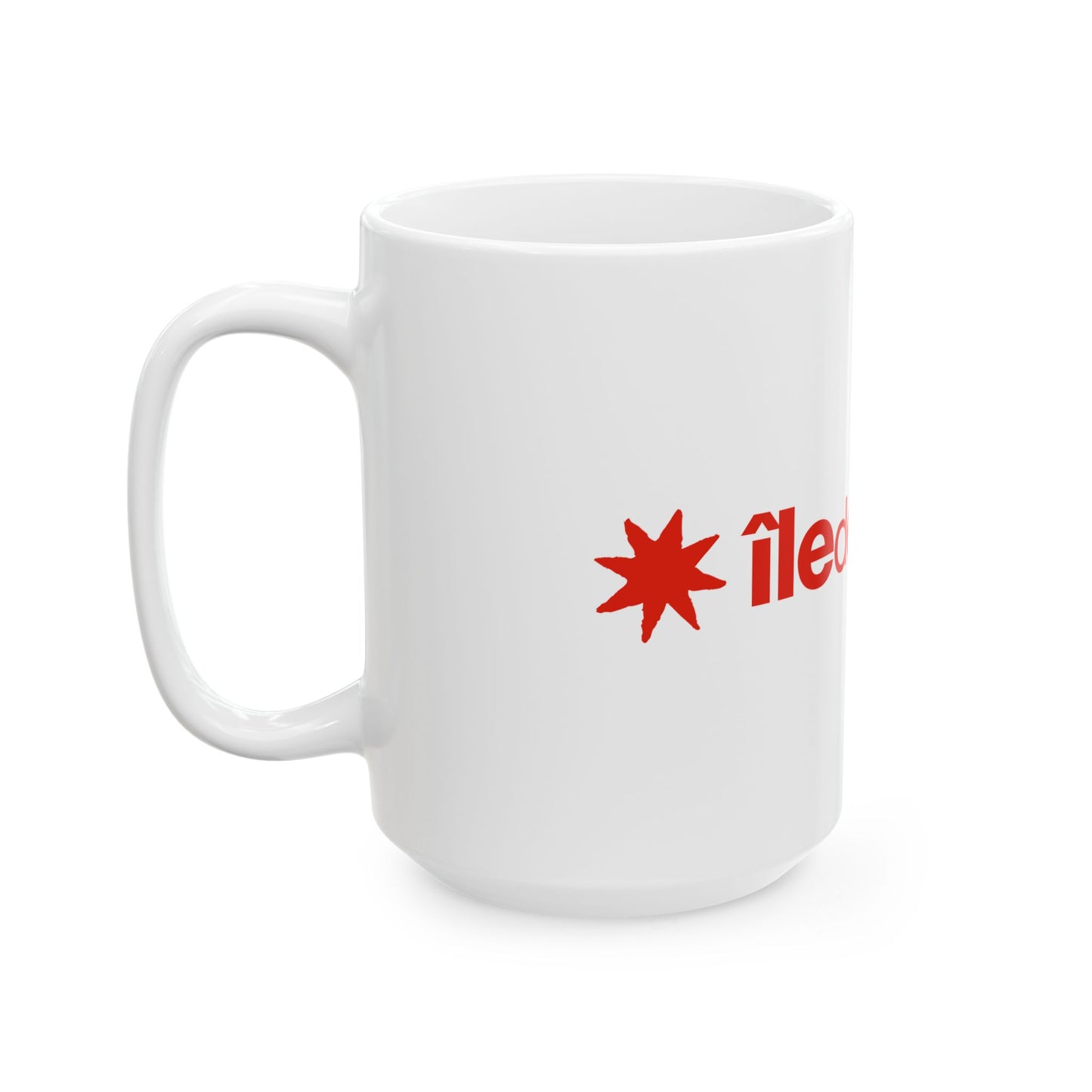 Flag of the Ile-de-France Region (France) White Coffee Mug-Go Mug Yourself