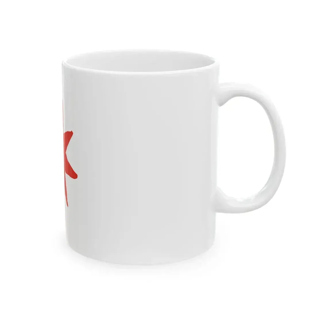 Flag of the Ile-de-France Region symbol only (France) White Coffee Mug - Go Mug Yourself
