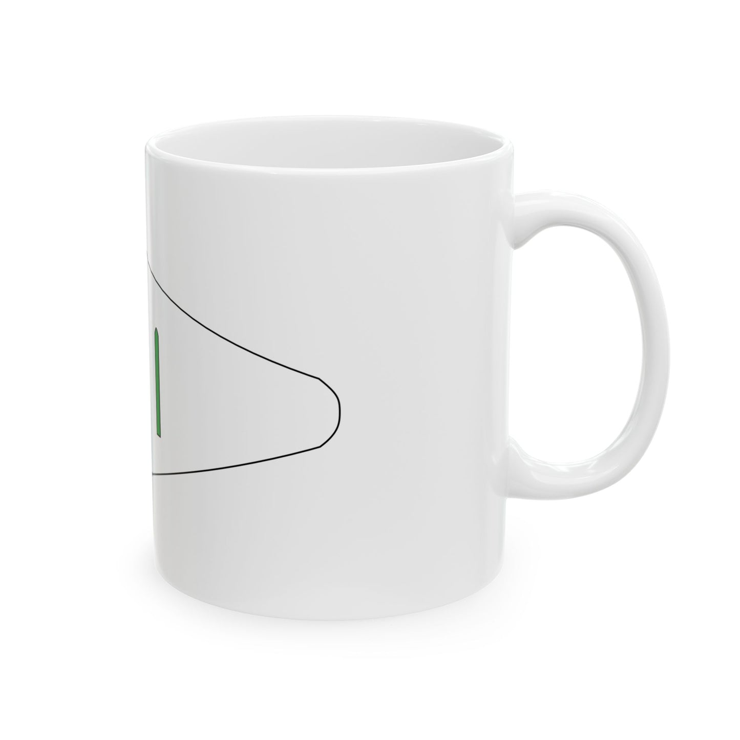 Flag of the Imamate of Futa Djallon 1896-1912 (France) White Coffee Mug-Go Mug Yourself