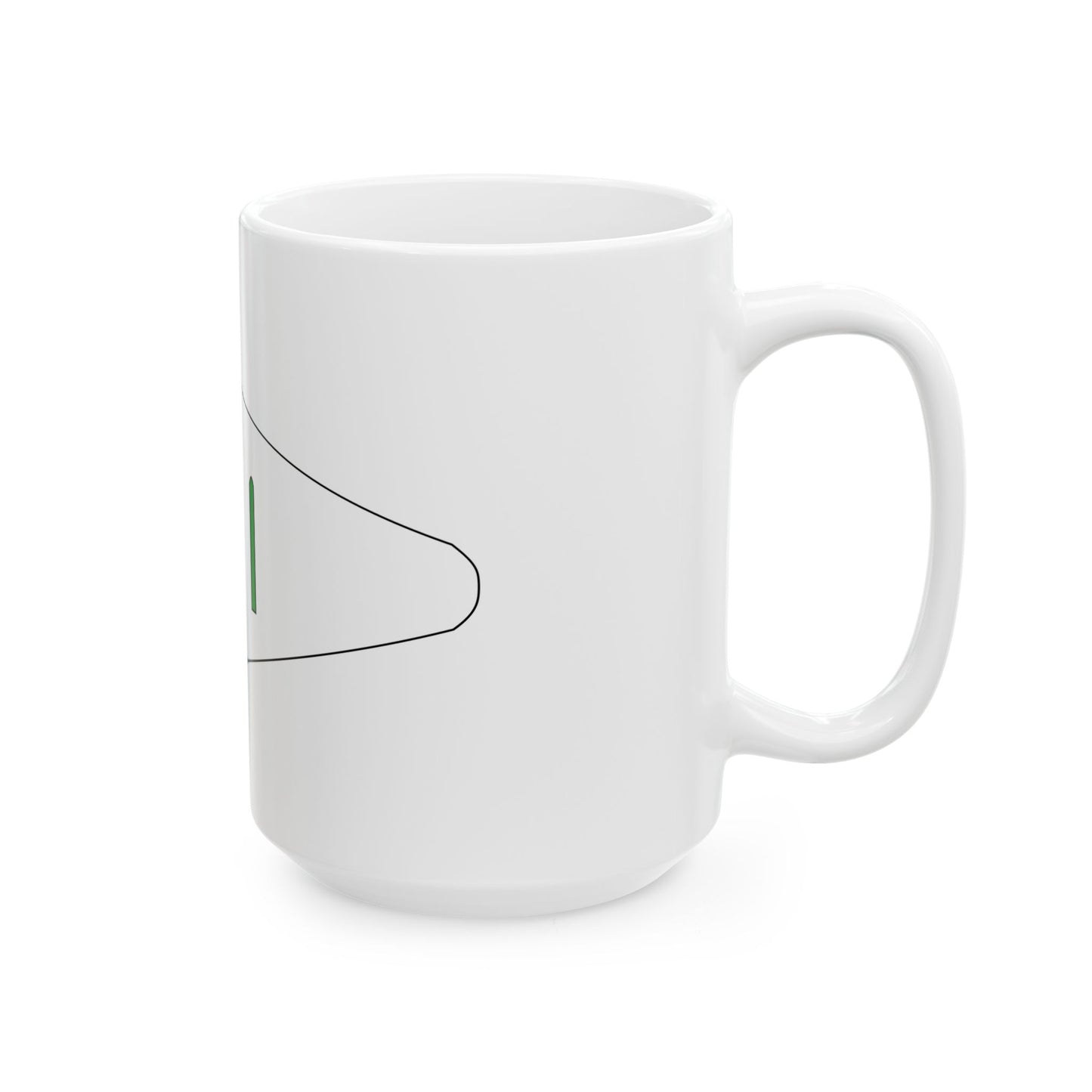 Flag of the Imamate of Futa Djallon 1896-1912 (France) White Coffee Mug-Go Mug Yourself