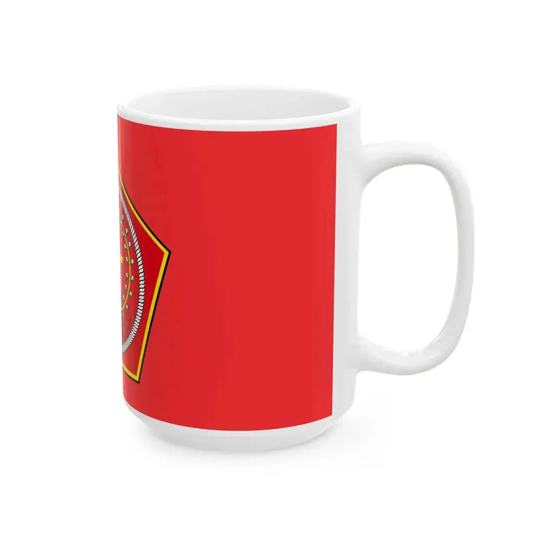 Flag of the Indonesian National Armed Forces (Indonesia) White Coffee Mug - Go Mug Yourself