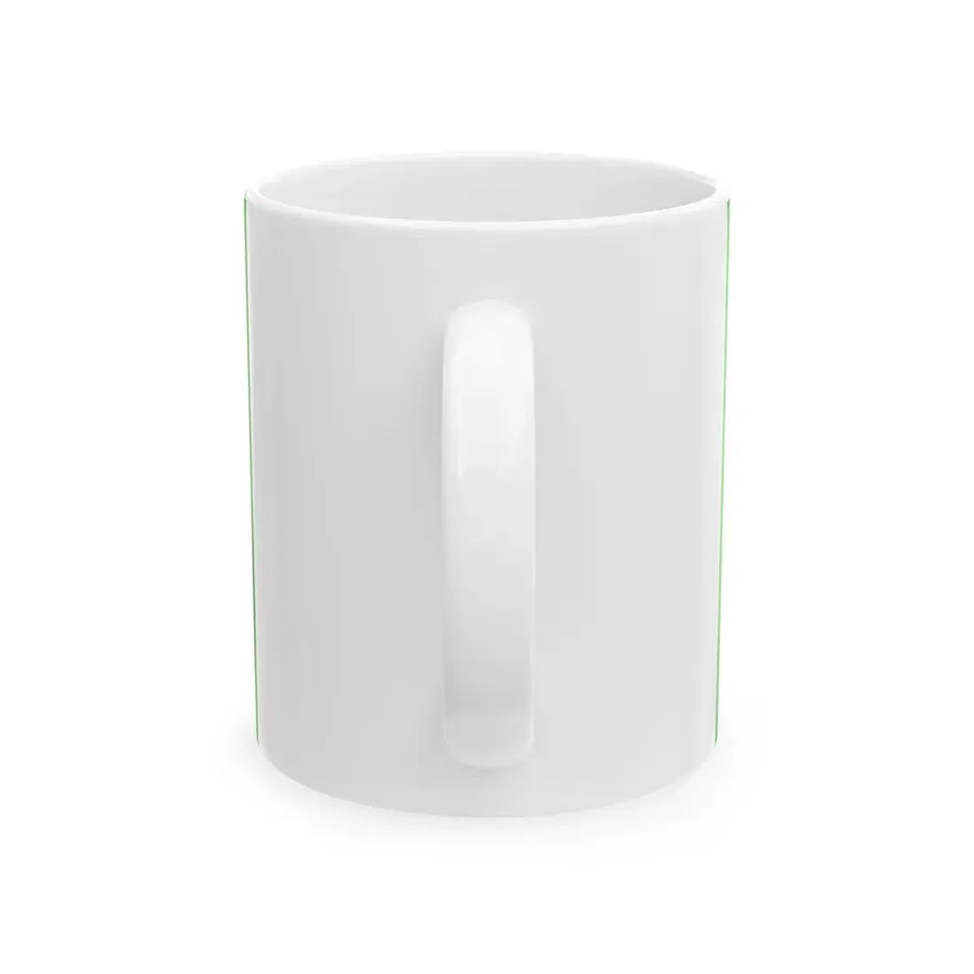 Flag of the Indragiri Hilir Regency (Indonesia) White Coffee Mug - Go Mug Yourself