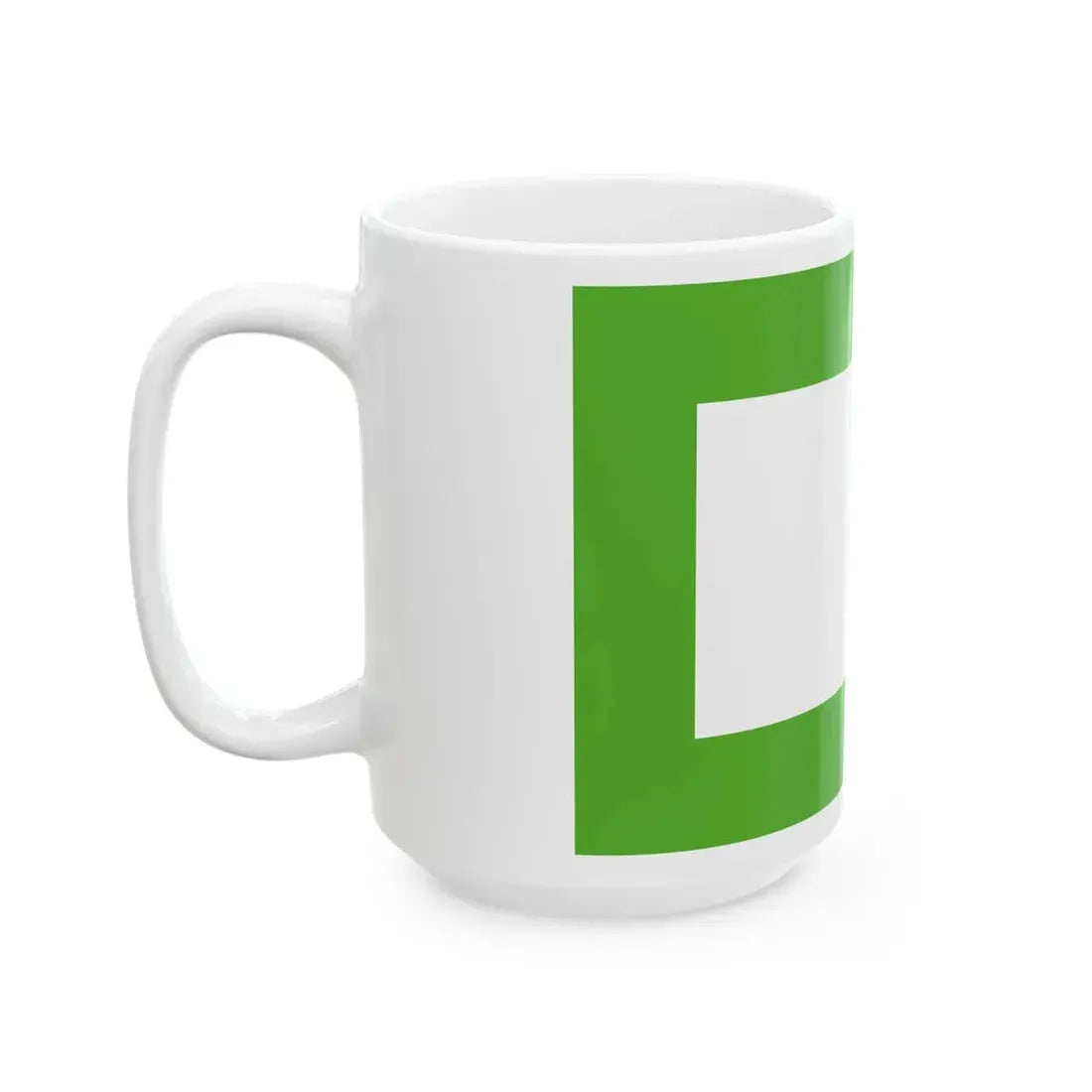Flag of the Indragiri Hilir Regency (Indonesia) White Coffee Mug - Go Mug Yourself