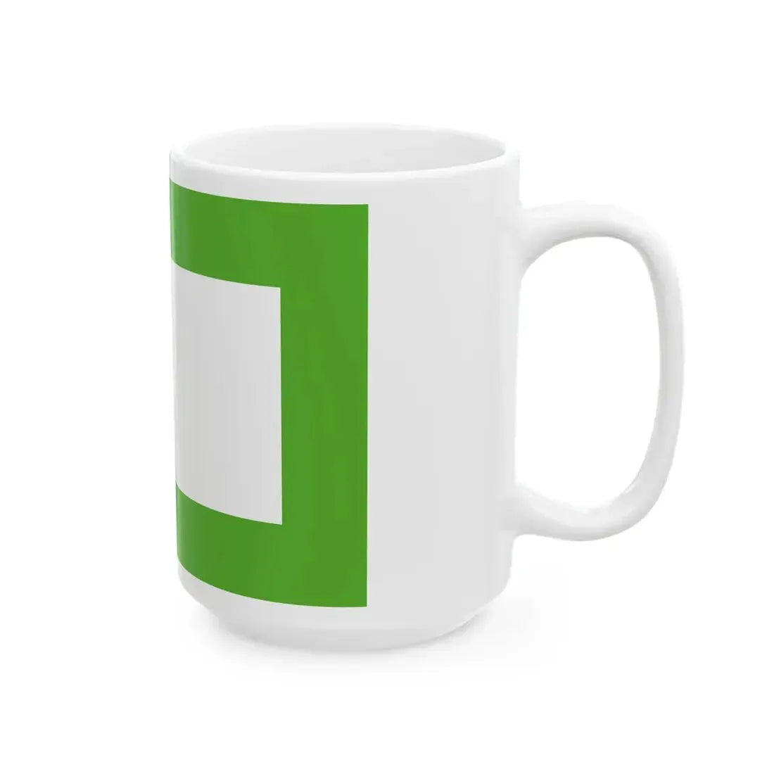 Flag of the Indragiri Hilir Regency (Indonesia) White Coffee Mug - Go Mug Yourself