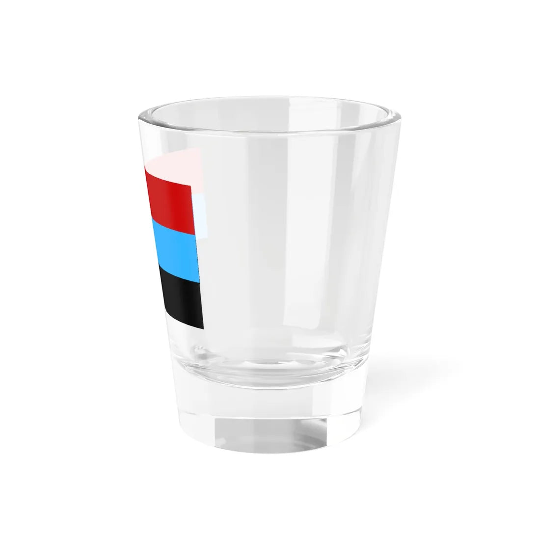 Flag of the Intermovement of Donbass 3-2 (Ukraine) Shot Glass 1.5oz - Go Mug Yourself
