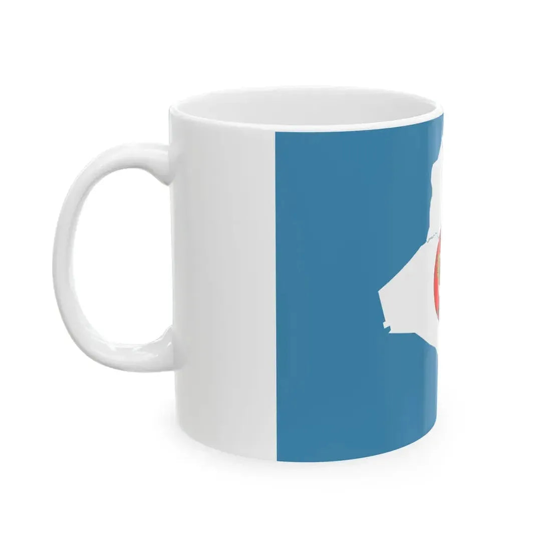 Flag of the Iraqi Air Force (Iraq) White Coffee Mug - Go Mug Yourself