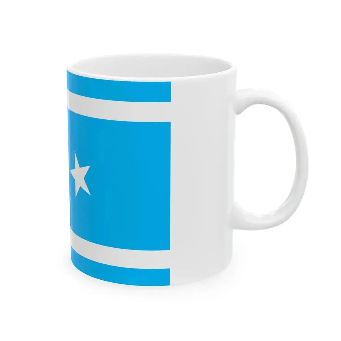 Flag of the Iraqi Turkmen Front (Iraq) White Coffee Mug - Go Mug Yourself