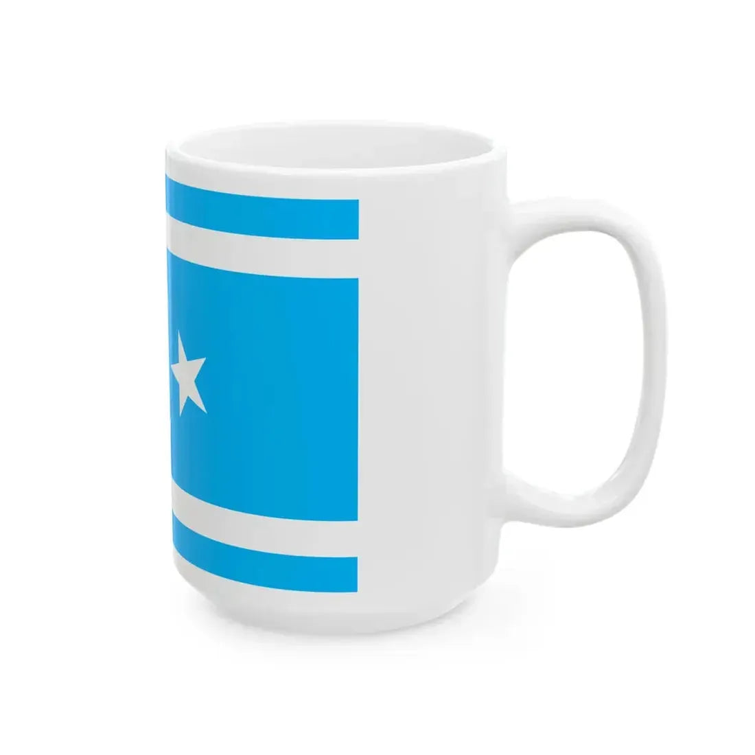 Flag of the Iraqi Turkmen Front (Iraq) White Coffee Mug - Go Mug Yourself