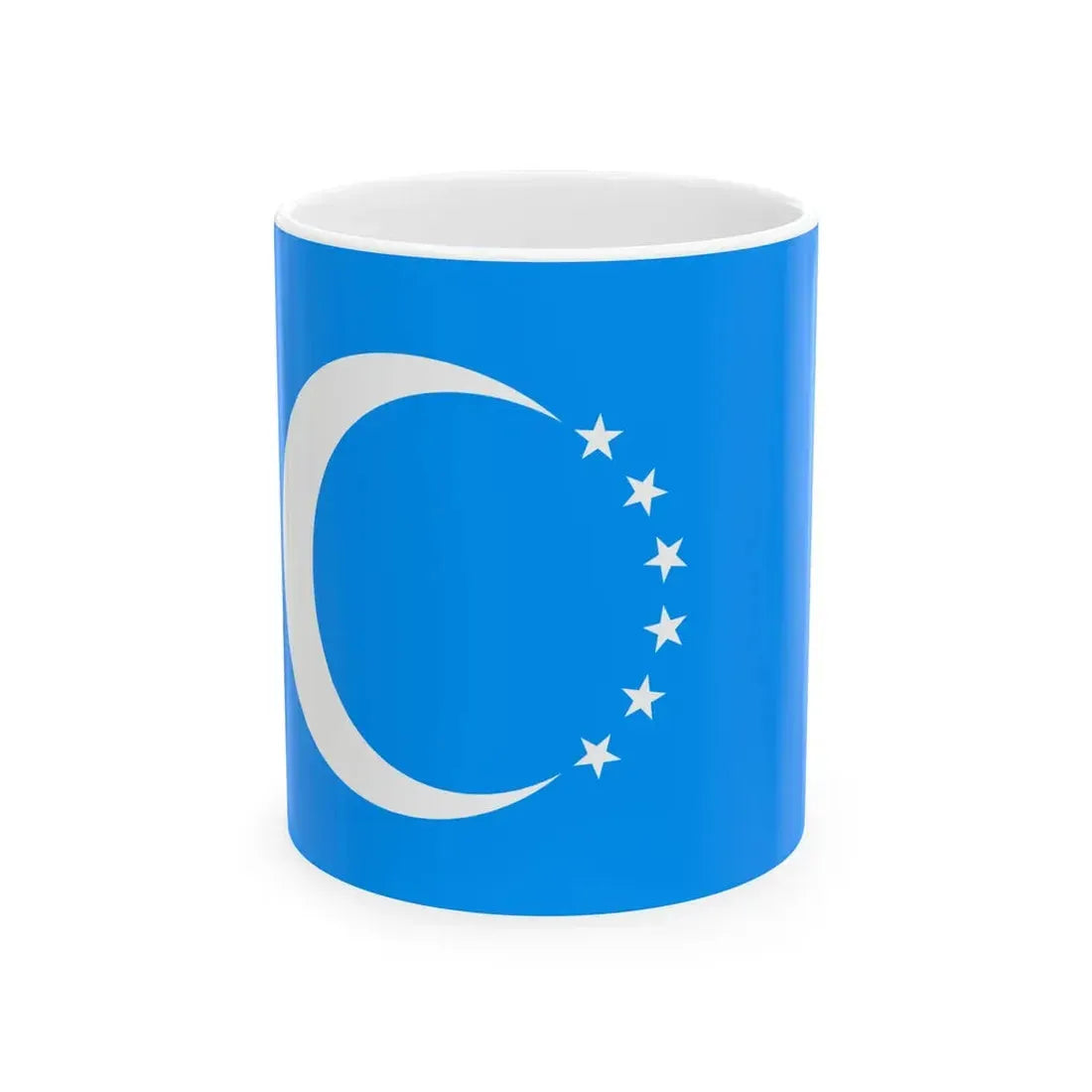 Flag of the Iraqi Turkmen (Iraq) White Coffee Mug 11oz - Go Mug Yourself