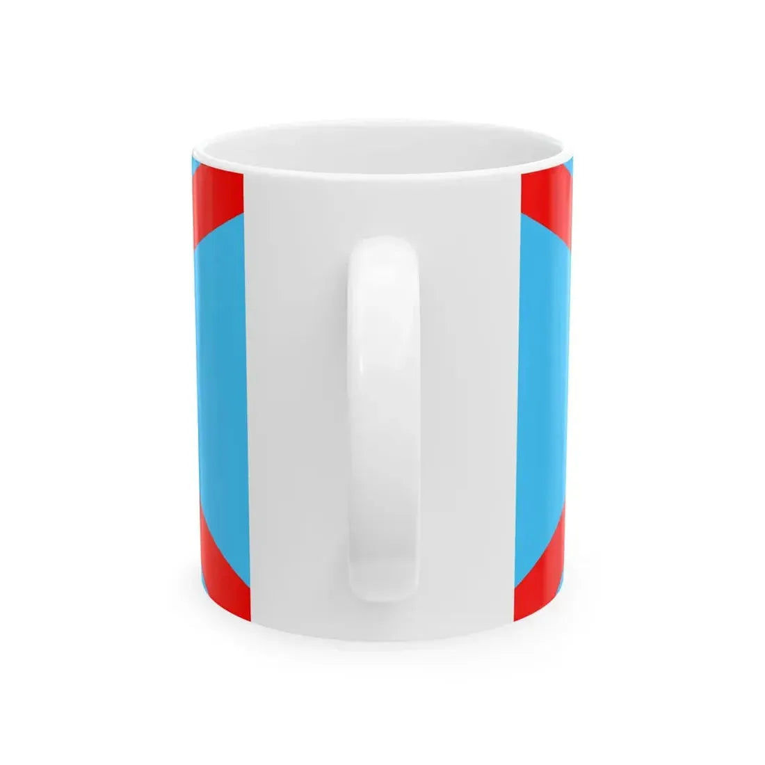 Flag of the Irish Blueshirts (Ireland) White Coffee Mug - Go Mug Yourself