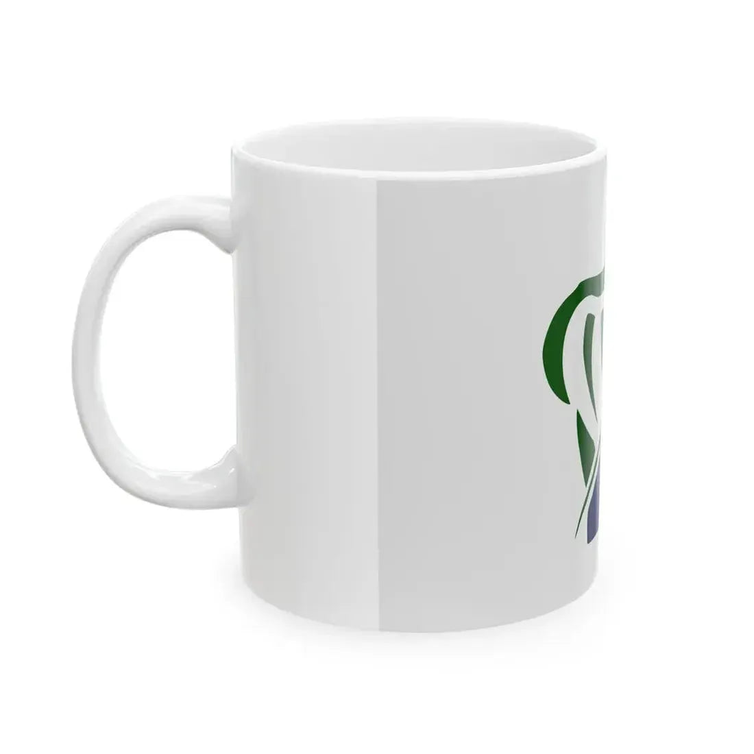 Flag of the Irish Coast Guard (Ireland) White Coffee Mug - Go Mug Yourself