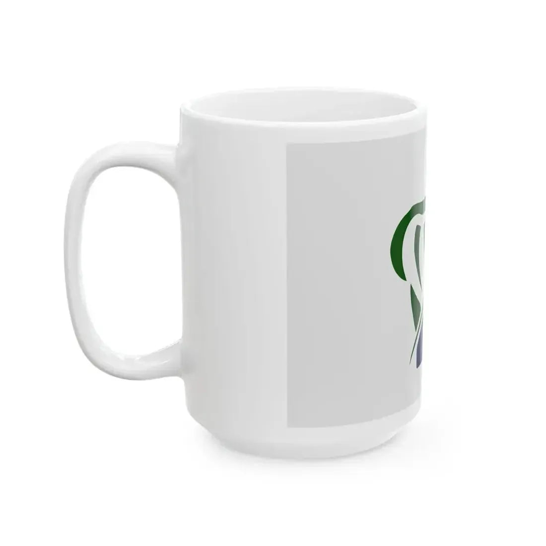 Flag of the Irish Coast Guard (Ireland) White Coffee Mug - Go Mug Yourself