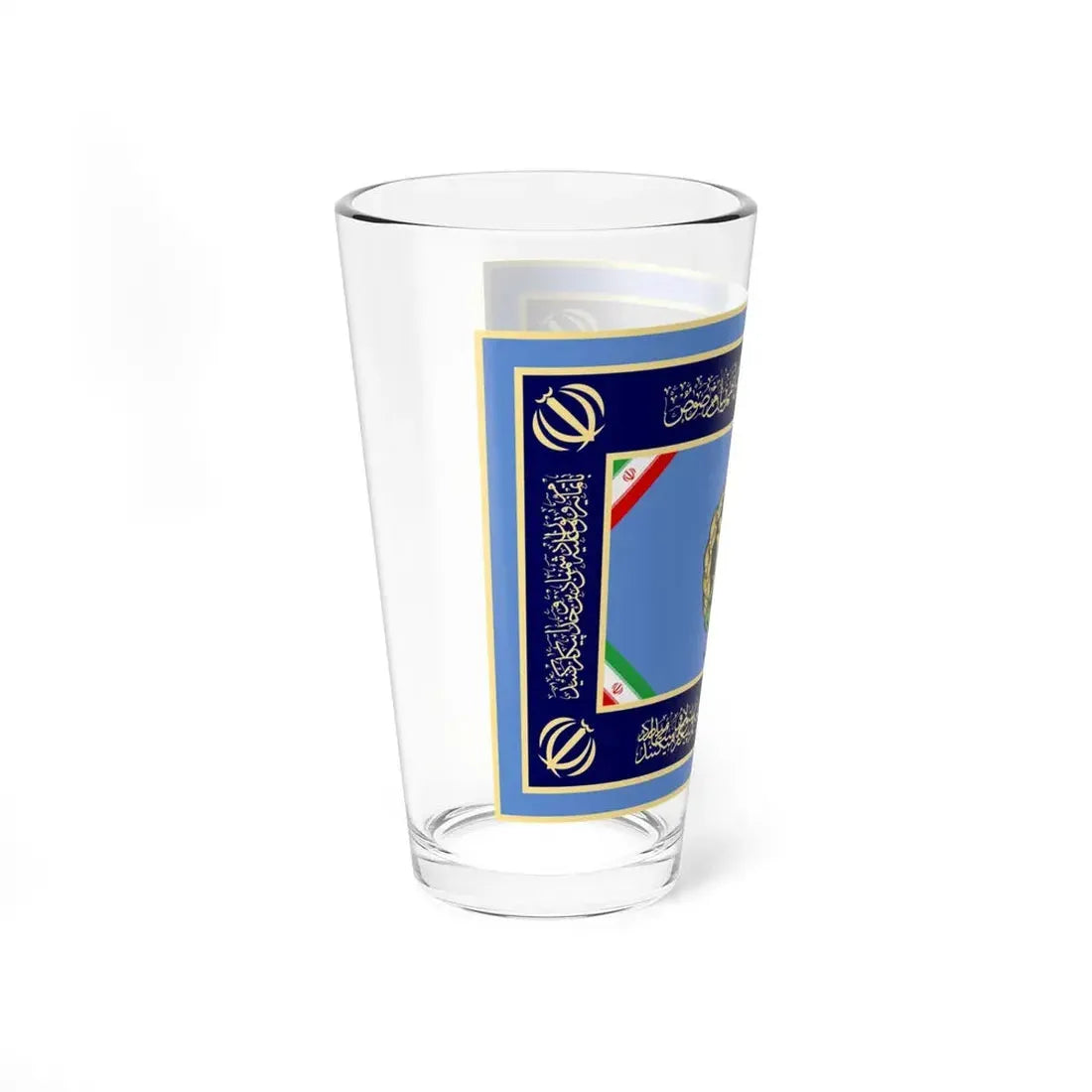 Flag of the Islamic Republic of Iran Air Force of Army (Iran) Pint Glass 16oz - Go Mug Yourself