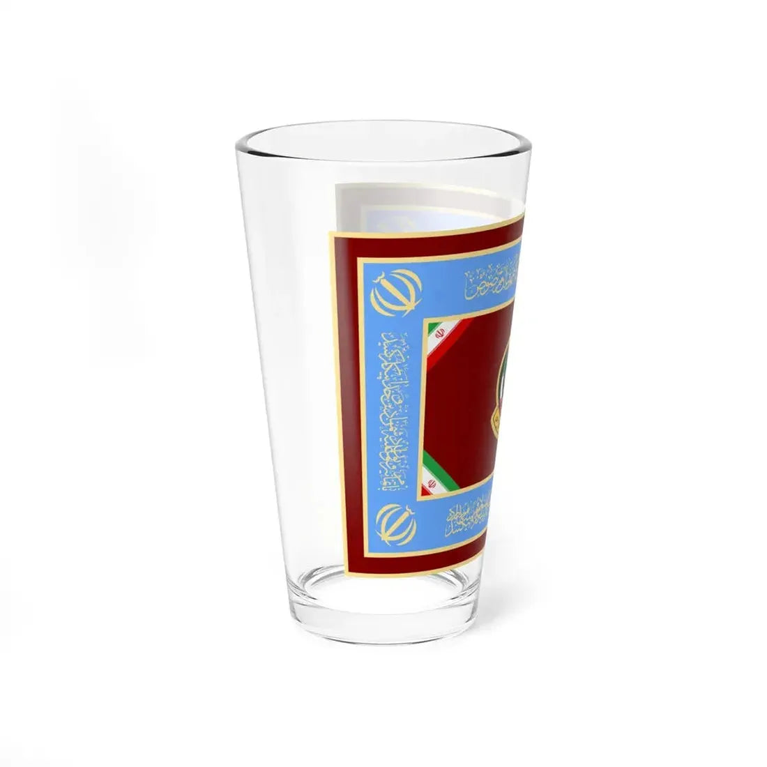 Flag of the Islamic Republic of Iran Army Ground Forces (Iran) Pint Glass 16oz - Go Mug Yourself