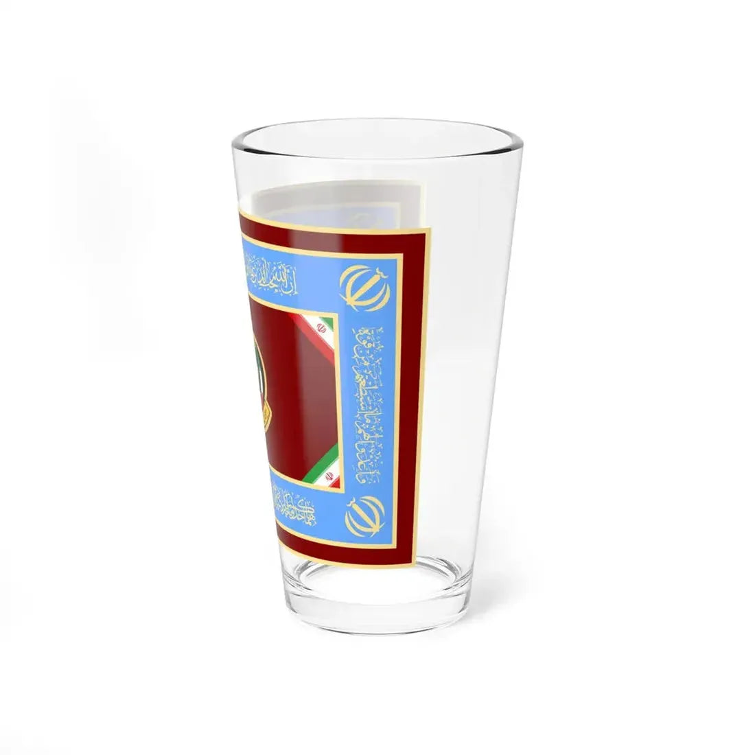 Flag of the Islamic Republic of Iran Army Ground Forces (Iran) Pint Glass 16oz - Go Mug Yourself