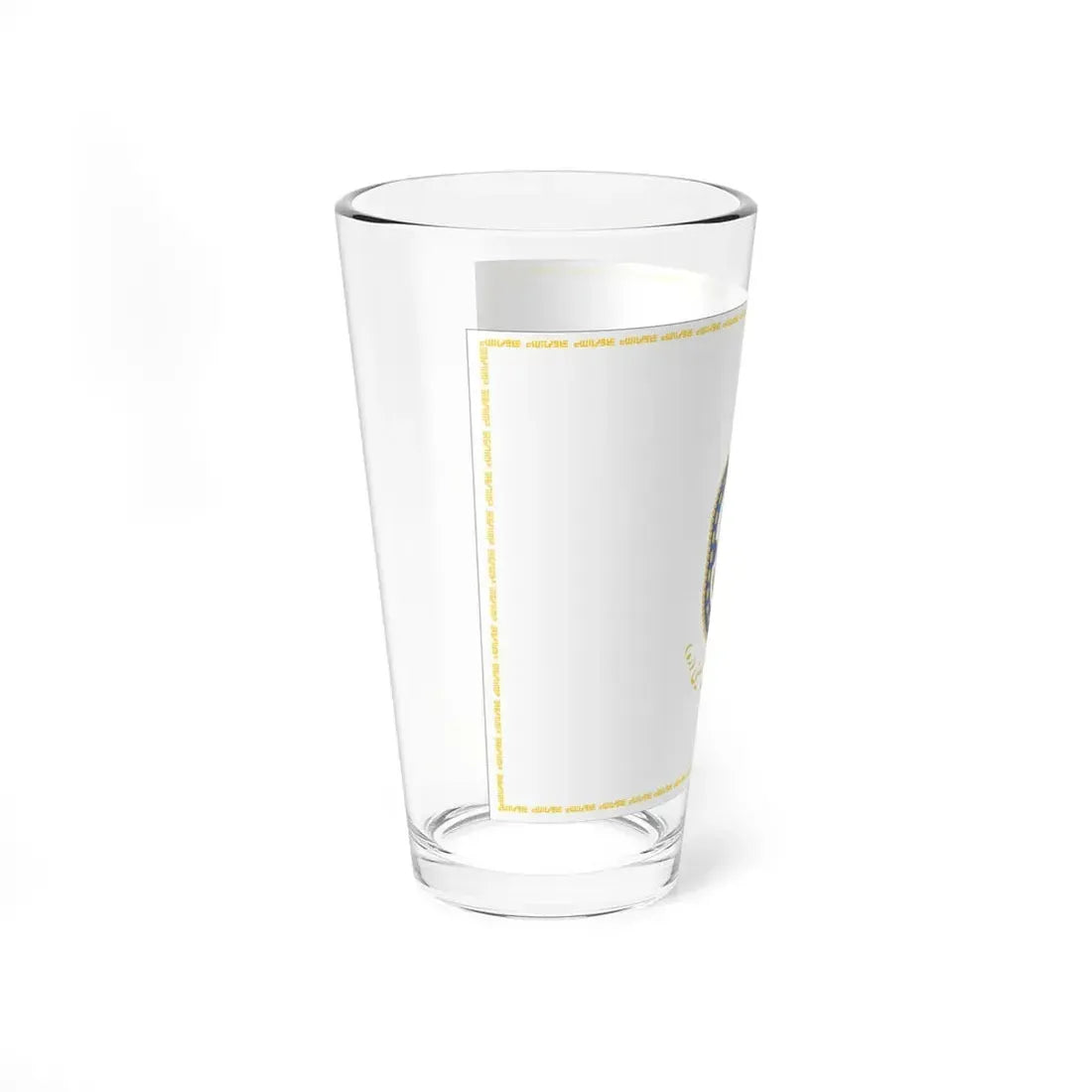 Flag of the Islamic Republic of Iran Naval Sciences University (Iran) Pint Glass 16oz - Go Mug Yourself