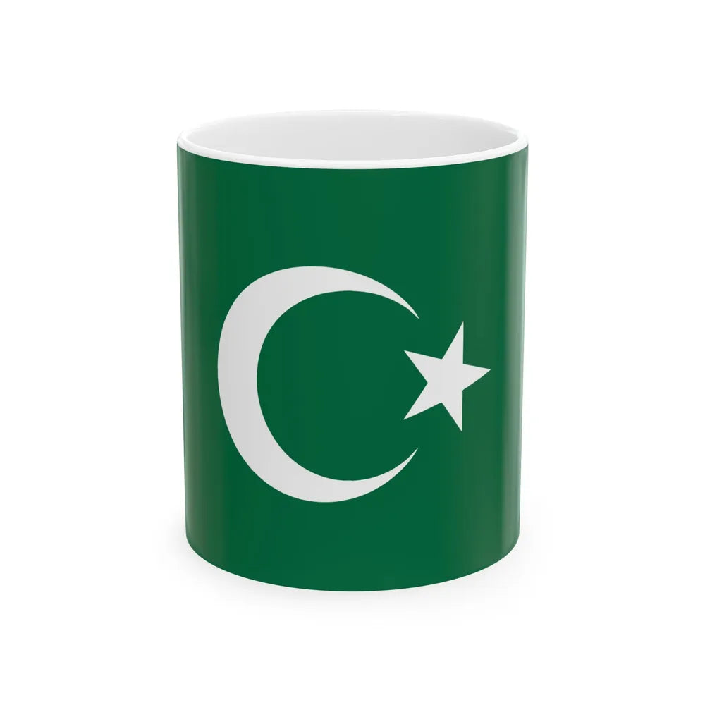 Flag of the Islamska Zajednica (Bosnia and Herzegovina) White Coffee Mug 11oz - Go Mug Yourself