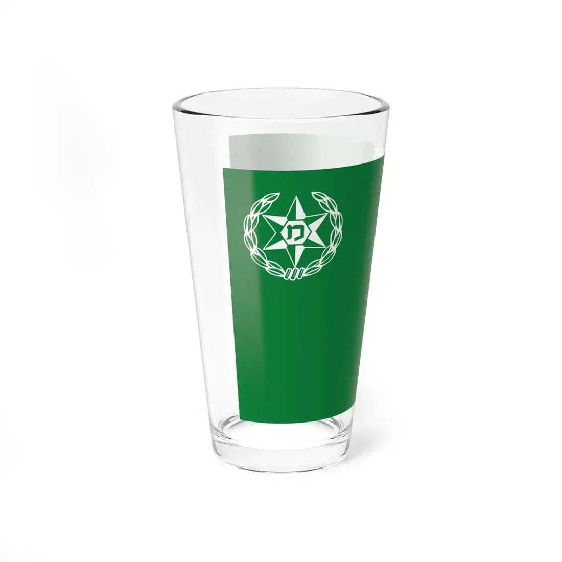 Flag of the Israel Border Police (Israel) Pint Glass 16oz - Go Mug Yourself
