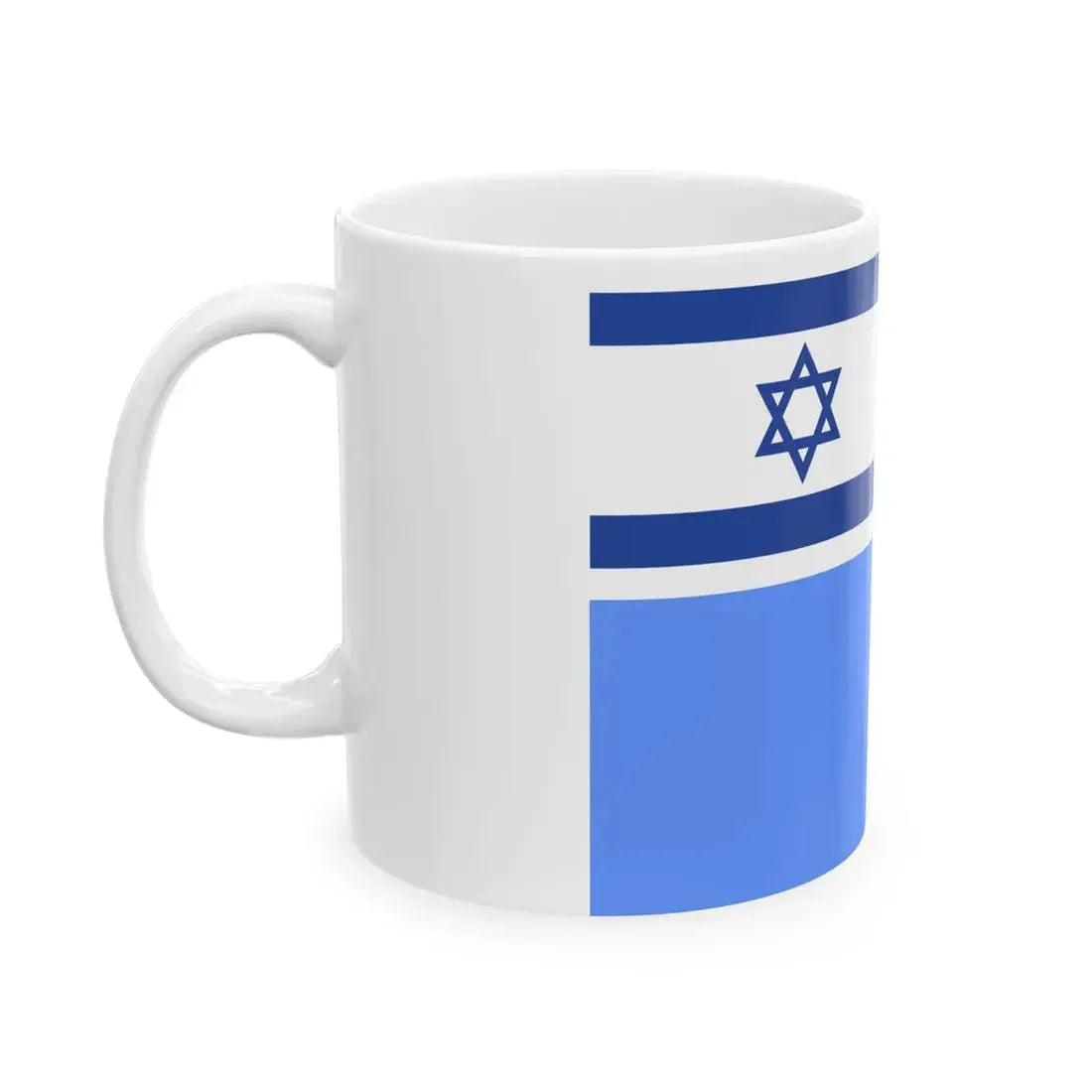 Flag of the Israel Defense Forces 2024 (Israel) White Coffee Mug - Go Mug Yourself