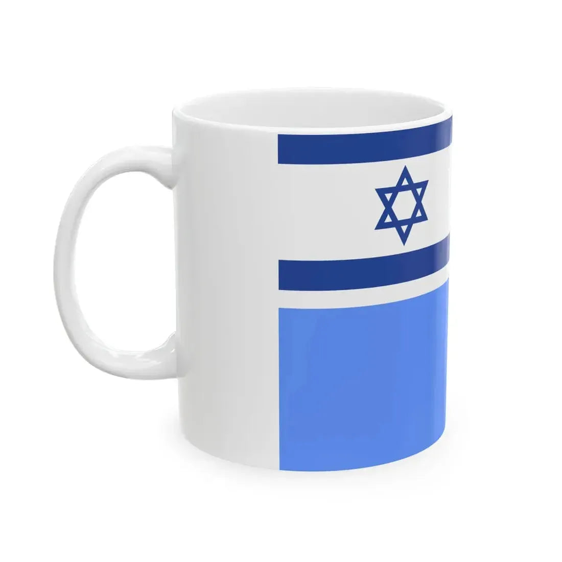 Flag of the Israel Defense Forces (Israel) White Coffee Mug - Go Mug Yourself