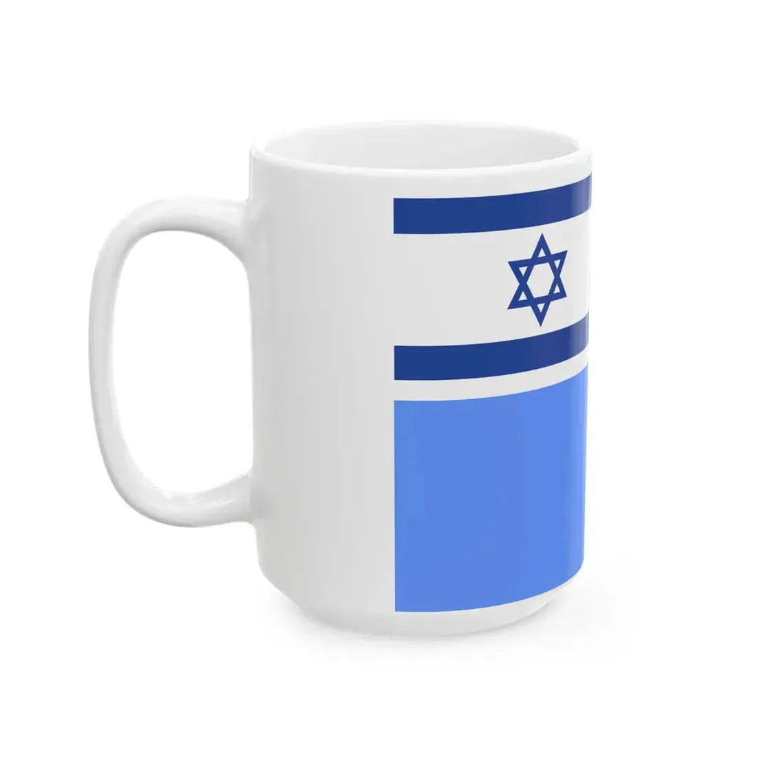 Flag of the Israel Defense Forces (Israel) White Coffee Mug - Go Mug Yourself