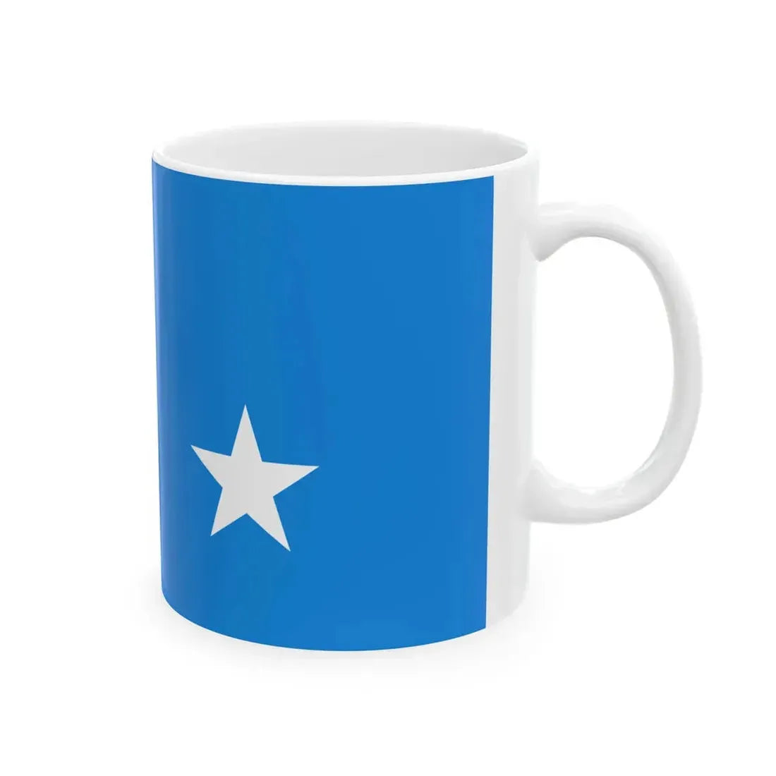 Flag of the Italian Partisan Republic of Ossola (Italy) White Coffee Mug - Go Mug Yourself