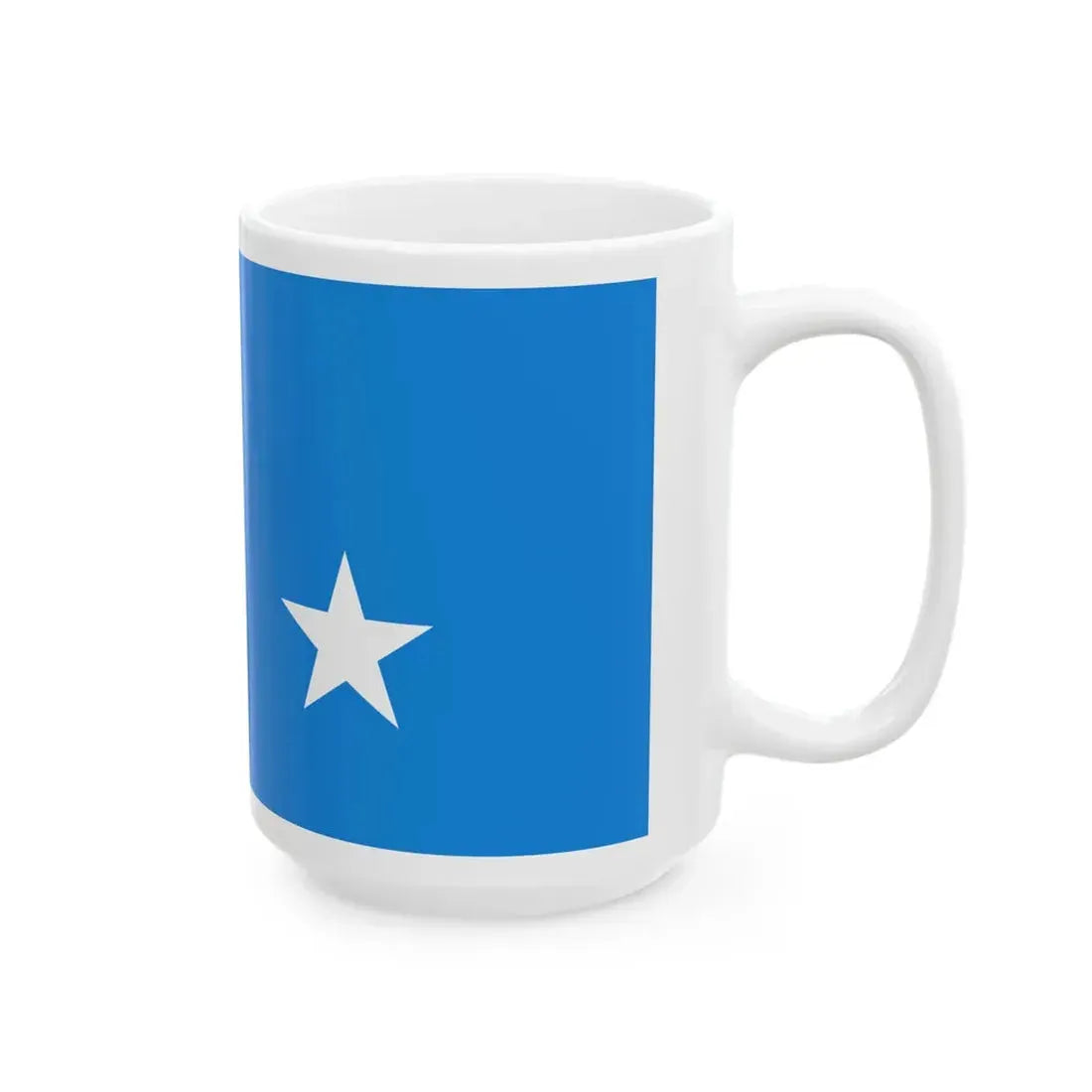 Flag of the Italian Partisan Republic of Ossola (Italy) White Coffee Mug - Go Mug Yourself